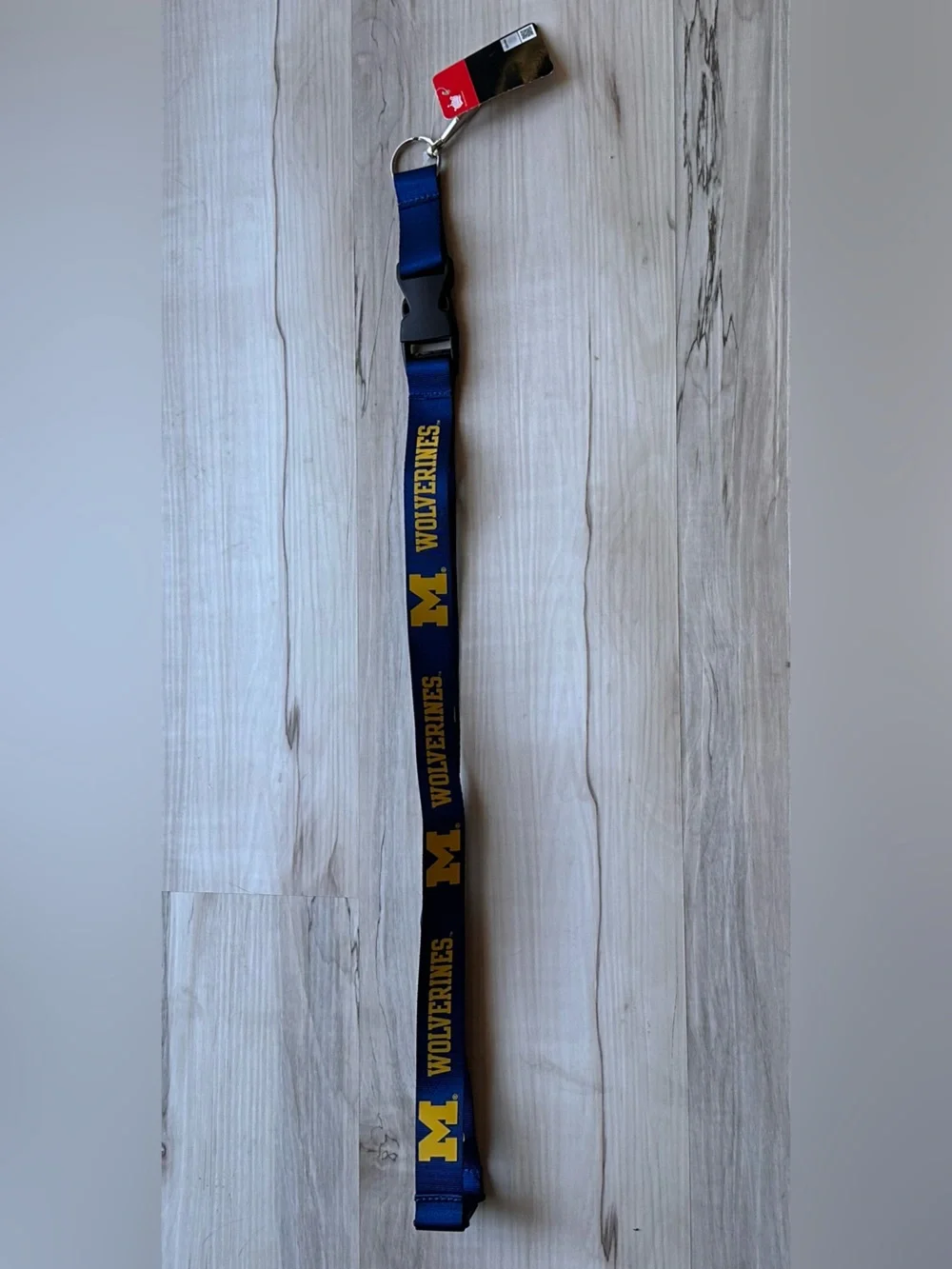 Michigan Wolverines Blue Lanyard